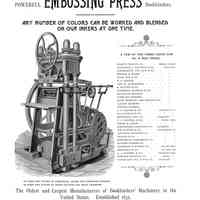 1890 TW & CB Sheridan The Inland Printer