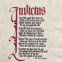 Invictus / Wm. Ernest Henley