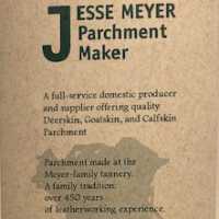 Jesse Meyer Parchment Maker