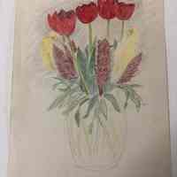Flower drawing
