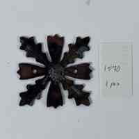 Hoole Star with Tulips and Small Flowers Template, Deisgn 1573