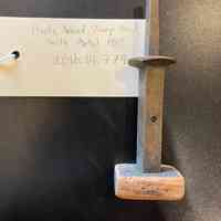 Hoole Wood Stamp Head with Metal Post