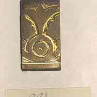 Hoole Floral Design With Bud and Circles, Design 981