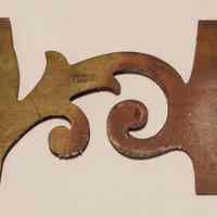 Hoole Curl Vine Scroll with Holes Stamp Die Template, Design 1987