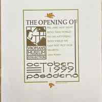 The Opening of Vroman