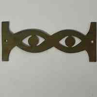 Hoole Eye Scroll Stamp Die Template, Design 2399