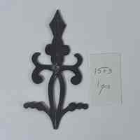 Hoole Vines with Flower Motif Template, Design 1503