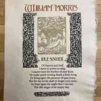 Idle Singer / William Morris