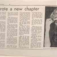 She wrote a new chapter / by Irene Golden.