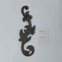 Hoole Boarder Two Flowers and Leaves Template, Design 1347