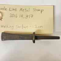Hoole Line Metal Stamp
