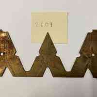 Hoole Repeating Triangle Stamp Die Template, Design 2609