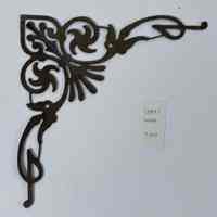 Hoole Corner Fleur de Lis with a Flower Lining Template, Design 1389/1444