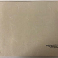 Japanese Hand-made Paper Sample Note