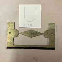 Hoole Dot and Diamond Stamp Die Template, Design 2594