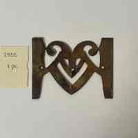 Hoole Ram Brooch Stamp Die Template. Design 2435