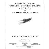 1945 TW & CB Sheridan Brochure Gatherer-Stitching-Folding-Trimming