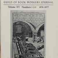 Guild of Book Workers Journal. Fall-Winter-Spring 1976-1977 ; v.15 no. 1-2-3.