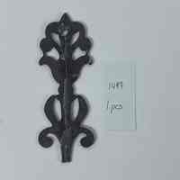 Hoole Flowering Tulip with Leaves Template, Design 1497