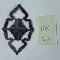 Hoole Diamond Leaves with Star Flower Template, Design 1905