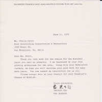 Letter from Iwataro Oka recognizing her check for the Kurodani papers