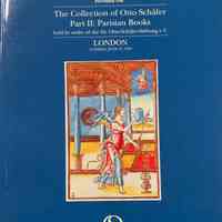 The collection of Otto Schäfer. Part II : Parisian books : sold by order of the Dr. Otto-Schäfer-Stiftung e.V. Sale LN5385.