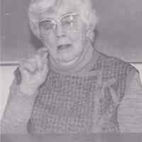 Photo of Stella Patri at a meeting