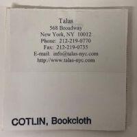 Cotlin, Bookcloth