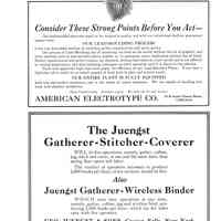 1913 George Juengst and Sons Collator Combination