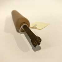 Flower Bud on Stem Hand Stamp
