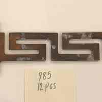 Hoole Greek Key Without Border Die and Template, Design 985