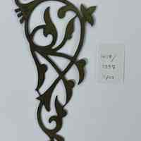 Hoole Corner Simple Leaf Spiral with Small Flower, Design 1417/1357