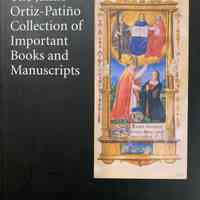 The Jaime Ortiz-Patiño Collection of Important Books and Manuscripts.