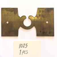 Hoole "X"-Shaped Weave Pattern Template, Design 1025