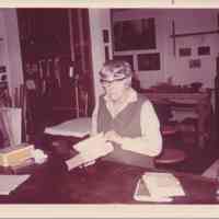 Photo of Patri in her workshop