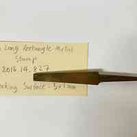 Hoole Long Rectangle Metal Stamp