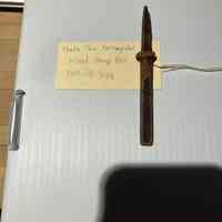 Hoole Thin Rectangular Wood Stamp Post