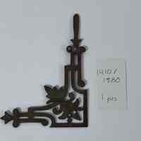 Hoole Corner Art Deco Flowers Template, Design 1410/1380