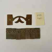Hoole Simple Leaf Metal Stamp Die Template and Matching Stamps, Design 2013