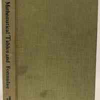 Mathematical tables and formulae / F. J. Camm.