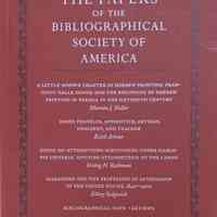 The papers of the Bibliographical Society of America. Vol. 94:3 : September 2000