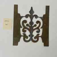 Hoole Ornamental Fluer-de-lis Stamp Die Template, Design 2400
