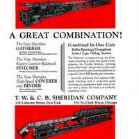 1929 TW & CB Sheridan Inland Printer