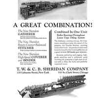 1929 TW & CB Sheridan Inland Printer