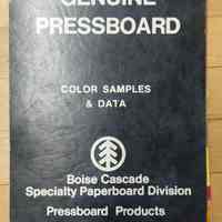 Genuine Pressboard; Color Samples & Data