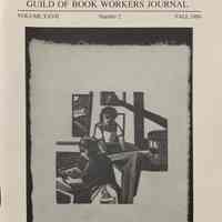 Guild of Book Workers Journal. Fall 1989 ; v.27 no.2