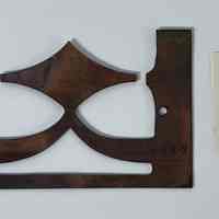 Hoole Diamond Flower on Stem Stamp Die Template, Design 1895