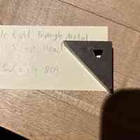 Hoole Right Triangle Metal Stamp Head