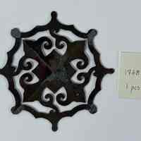 Hoole Mandala with Stems, Buds, and Flower Template, Design 1768