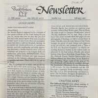 Guild of Book Workers Newsletter ; Number 110 , February 1997